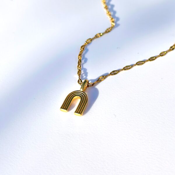 Razor Gold Pendant