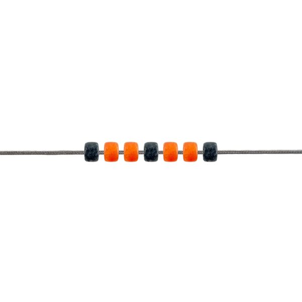 Orange graublau 53cm Silber 7