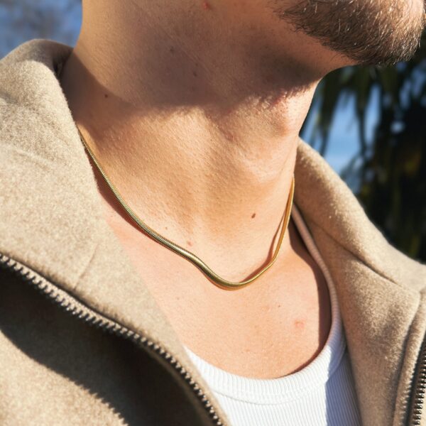 Flat Snake Gold – Bild 2