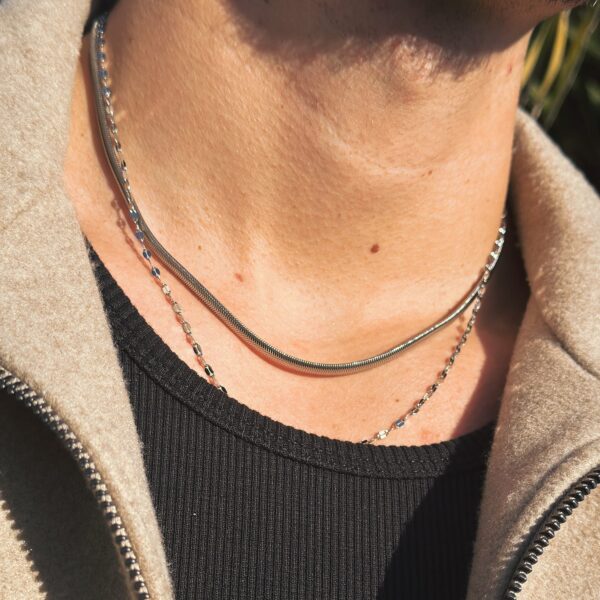Flat Snake Silber – Bild 3