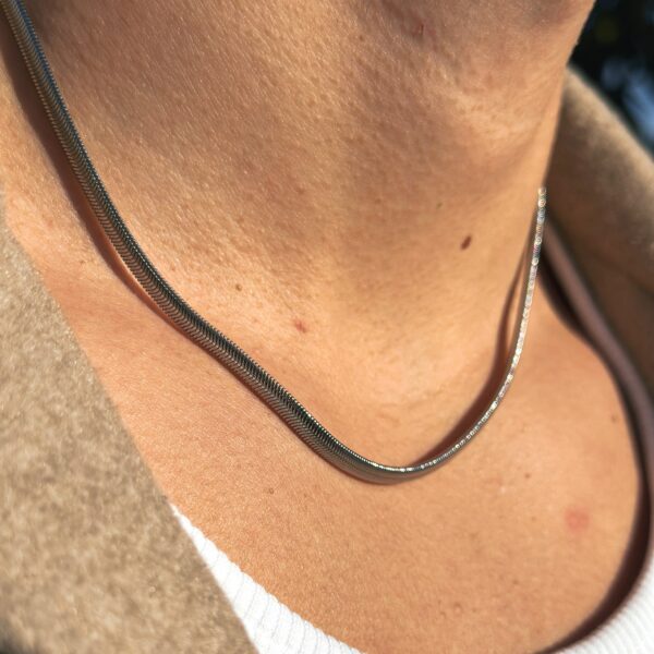 Flat Snake Silber – Bild 2