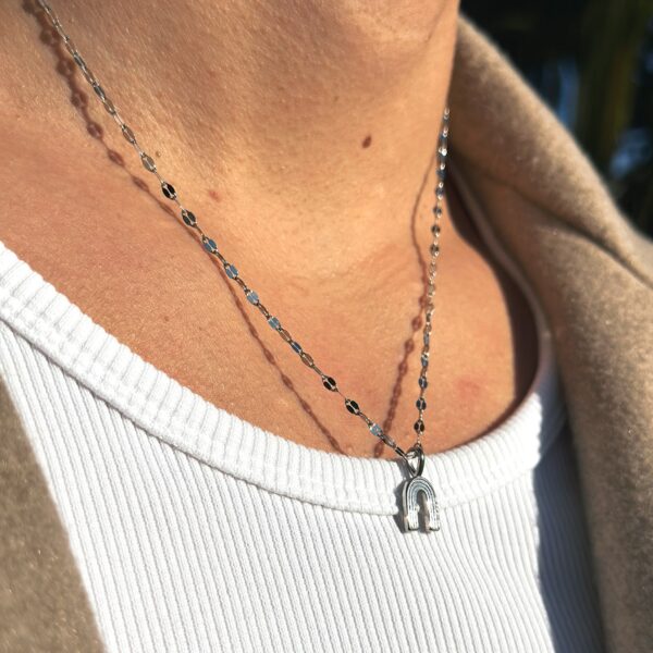 Razor Silber Pendant – Bild 2