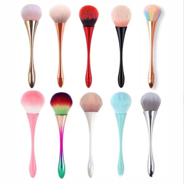 Small Waist Makeup Brush Single Large Loose Powder Brush Blush Brush Electroplating Brush Makeup Brush Soft Hair Nail Art Dust Highlight – Bild 2